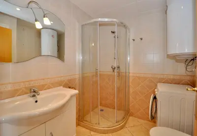 Un baño de Vista panorámica
