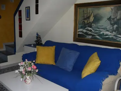 Zona de estar de Villa Casa rosa Maria