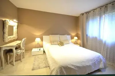 Cama o camas de una habitación en Casa Amaya -ref 159