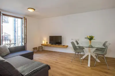 Zona de estar de Flateli Cort Reial