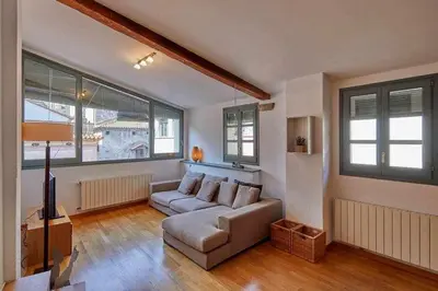 Zona de estar de Apartamento Francesc Samsó, Girona