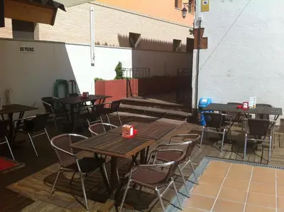 Zona de estar de Apartamentos AR Caribe