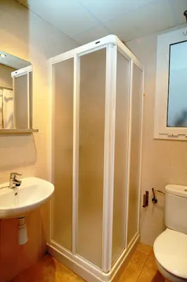 Un baño de Apartamentos AR Caribe