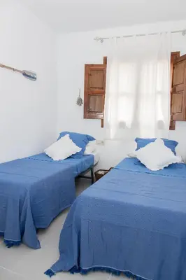 Cama o camas de una habitación en Luminoso y reformado apartamento a 1min de playa