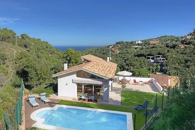 Paisaje cerca de esta villa