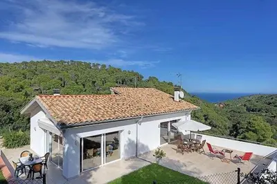 Paisaje cerca de esta villa