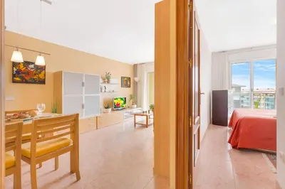 Cama o camas de una habitación en Europa Square Apartment