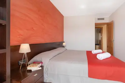 Cama o camas de una habitación en Europa Square Apartment