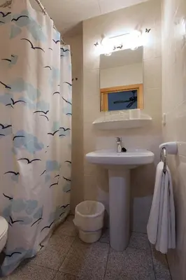 Un baño de Hostal L'Alba