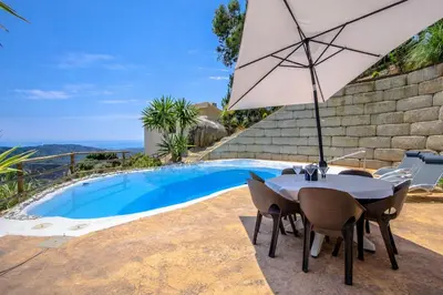 Piscina en o cerca de Catalunya Casas Modern Magnificence , only a few km to the beach!