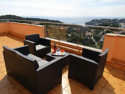 Paisaje cerca de esta villa