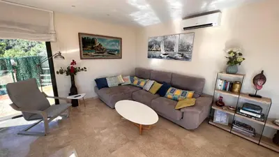 Zona de estar de Luxury Villa Marina