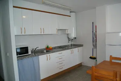 Una cocina o zona de cocina en Apartaments El Sorrall