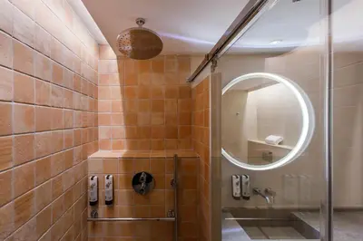 Un baño de Hostal Spa Olga