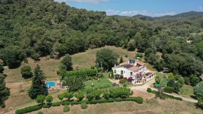 Paisaje cerca of this country house