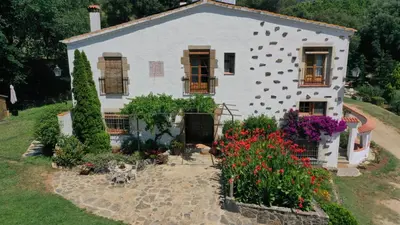 Jardín al aire libre en Can Rosich