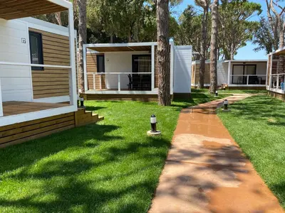 Jardín al aire libre en EL DELFÍN VERDE RESORTS - Platja d'Aro