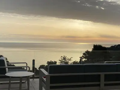 Paisaje cerca de esta villa