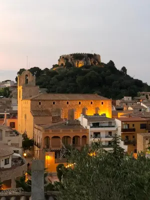 Paisaje cerca de esta villa
