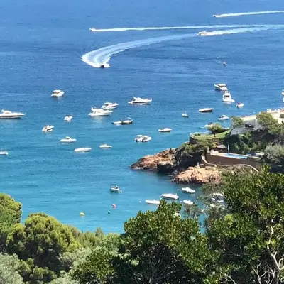 Villa Sa Riera Begur vue mer panoramique et plage à pieds