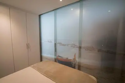 Cama o camas de una habitación en Apartament Cortey