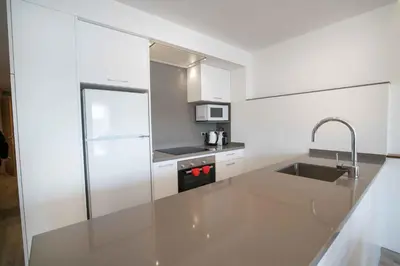 Una cocina o zona de cocina en Apartament Cortey