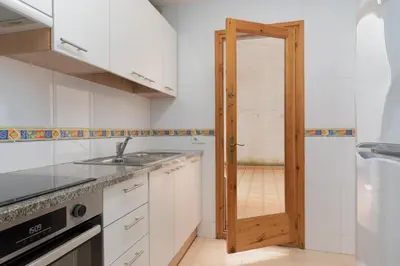 Una cocina o zona de cocina en Aigua Dolça 2