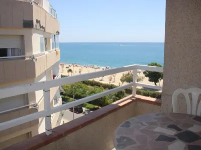 Vista general del mar o vista desde el apartamento