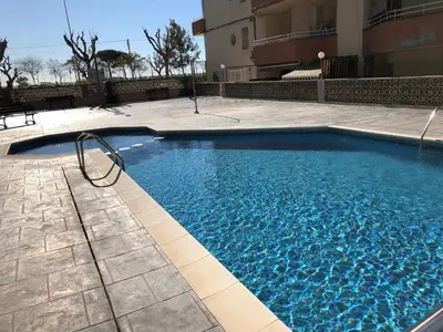 Piscina en o cerca de VicAm Atico Duplex