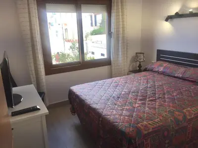 Cama o camas de una habitación en Voramar A