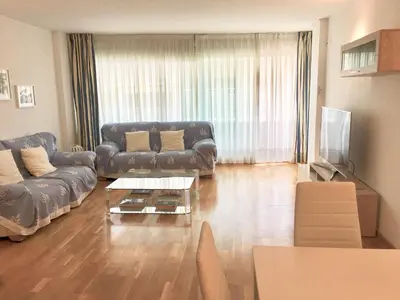 Zona de estar de Ancora Frontbeach Luxury Apartment