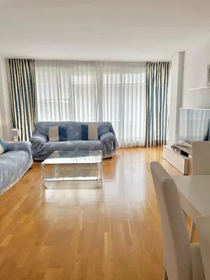 Zona de estar de Ancora Frontbeach Luxury Apartment