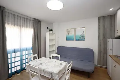 Cama o camas de una habitación en Apartamentos Zodiac