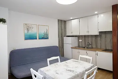 Una cocina o zona de cocina en Apartamentos Zodiac
