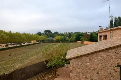 Jardín al aire libre en Can Coll Peratallada