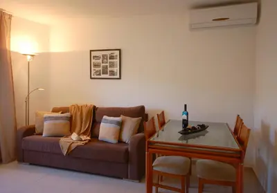 Zona de estar de Lets Holidays QUIET APARTMENT 5 minutes TO THE BEACH