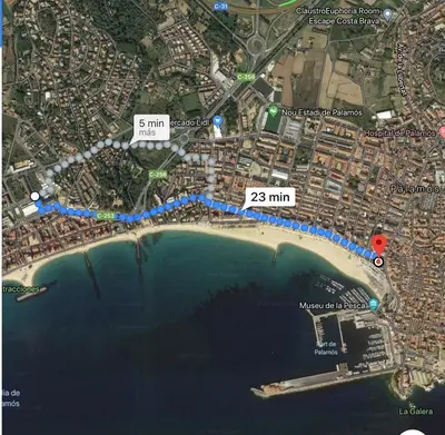 Paisaje cerca de este apartamento