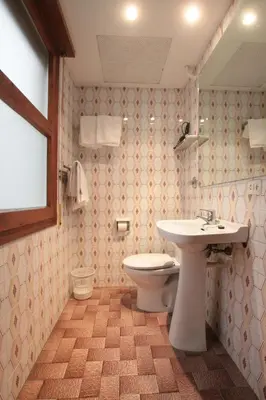Un baño de Apartamentos El Sol