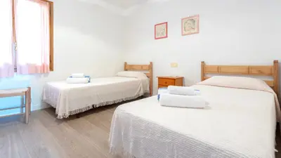 Cama o camas de una habitación en Neulos