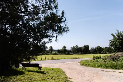 Paisaje cerca of this country house