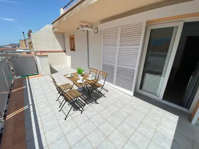 Un balcón o terraza de Apartamentos AR Isern