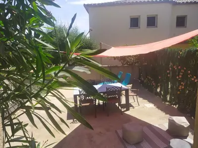 Jardín al aire libre en begurhome