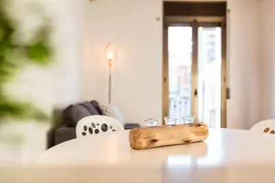 Zona de estar de Flateli Girona City Center 2