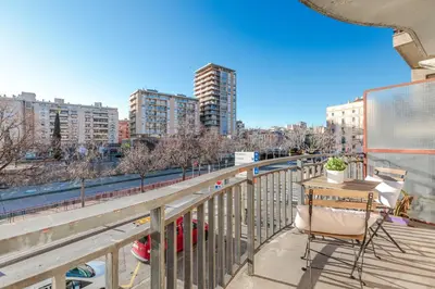 Un balcón o terraza de Flateli Girona City Center 2