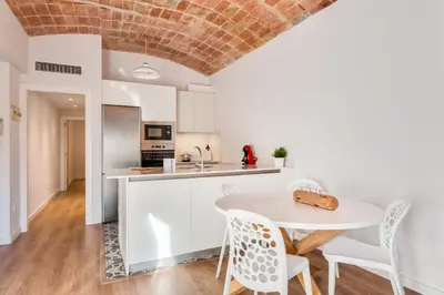 Una cocina o zona de cocina en Flateli Girona City Center 2
