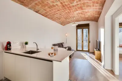 Una cocina o zona de cocina en Flateli Girona City Center 2