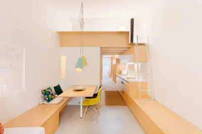 Cama o camas de una habitación en Apartamento Força cerca de la Catedral