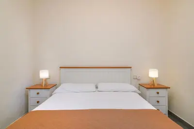 Cama o camas de una habitación en Apartaments Rural Montseny