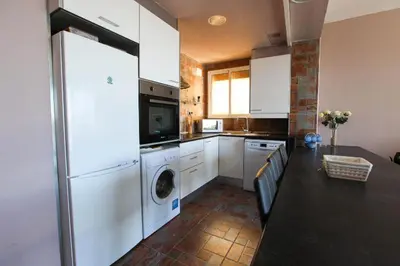 Una cocina o zona de cocina en Eila
