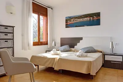 Cama o camas de una habitación en Angela